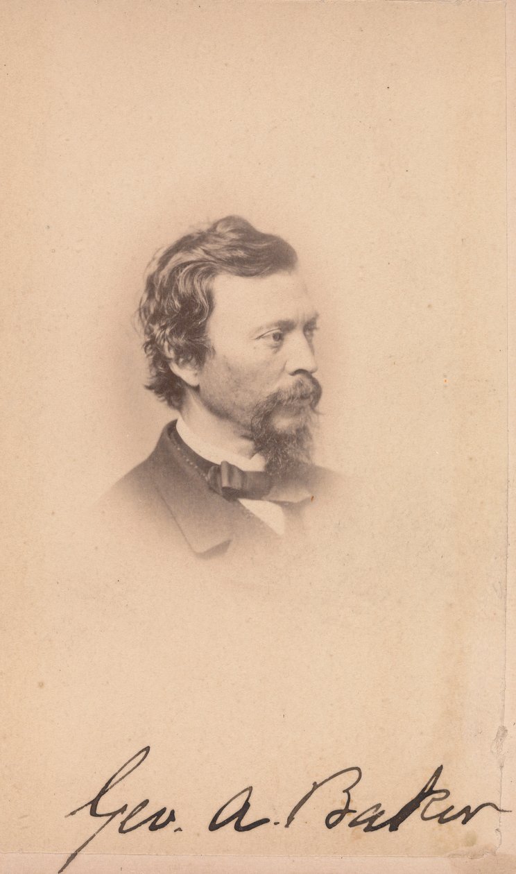 George Augustus Baker, lata 60. XIX wieku. autorstwa Maurice Stadtfeld