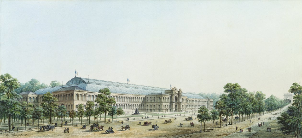 Widok perspektywiczny Palais de l