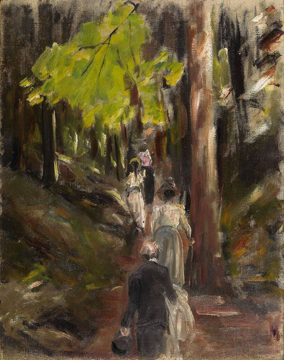  Spacer leśny w górach Harz autorstwa Max Liebermann