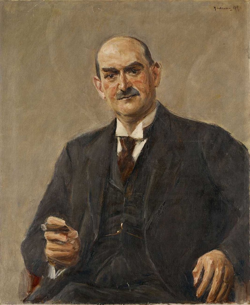 Portret Doradca Handlowy Dr. Carl Leopold Netter autorstwa Max Liebermann