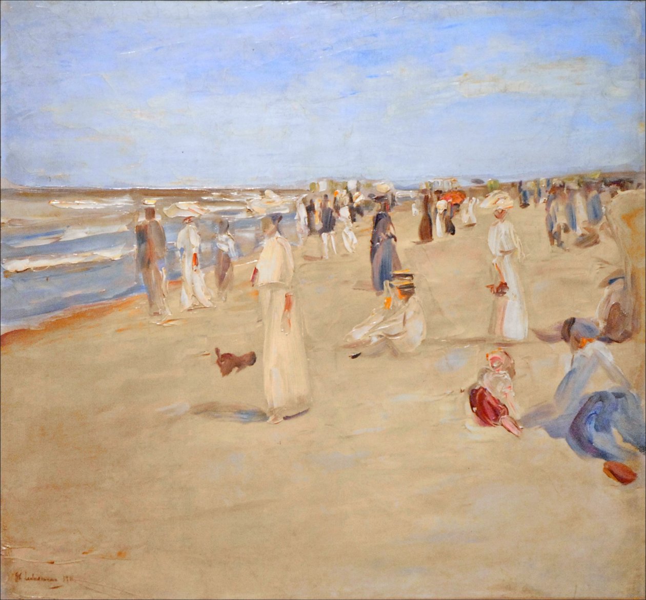 Stranbild Noordwijk autorstwa Max Liebermann