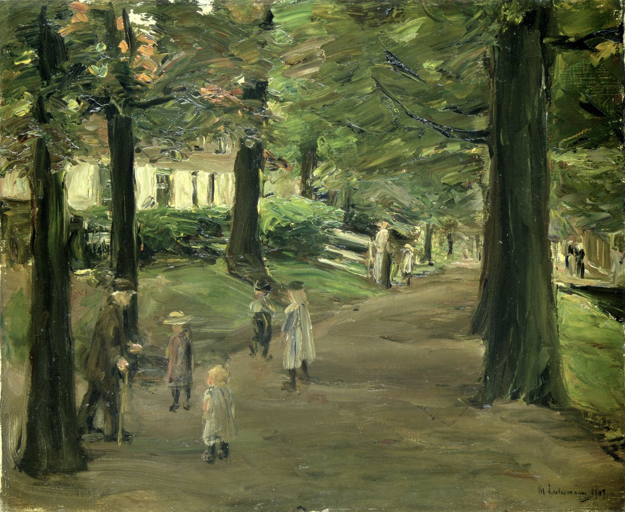 Aleja autorstwa Max Liebermann