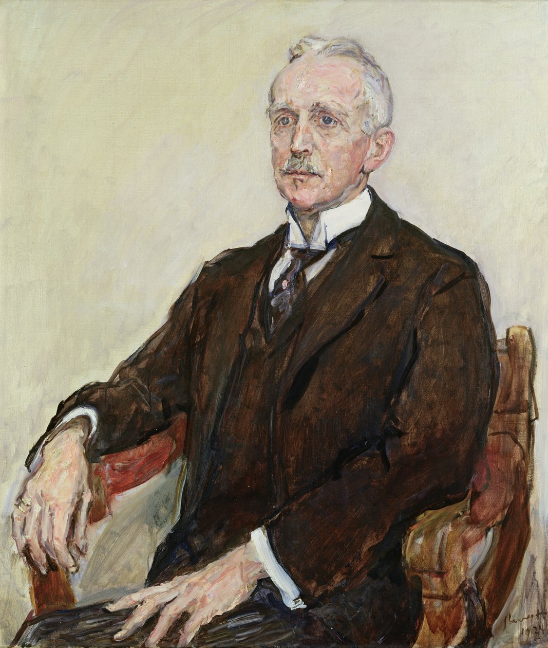 Gustav Pauli (1866-1938) 1924 autorstwa Max Slevogt