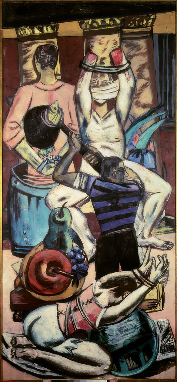 Wyjazd autorstwa Max Beckmann