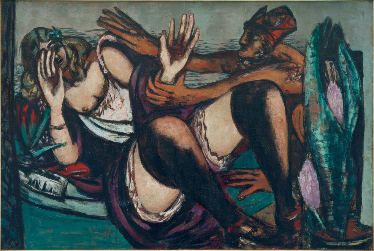 Wieczór autorstwa Max Beckmann