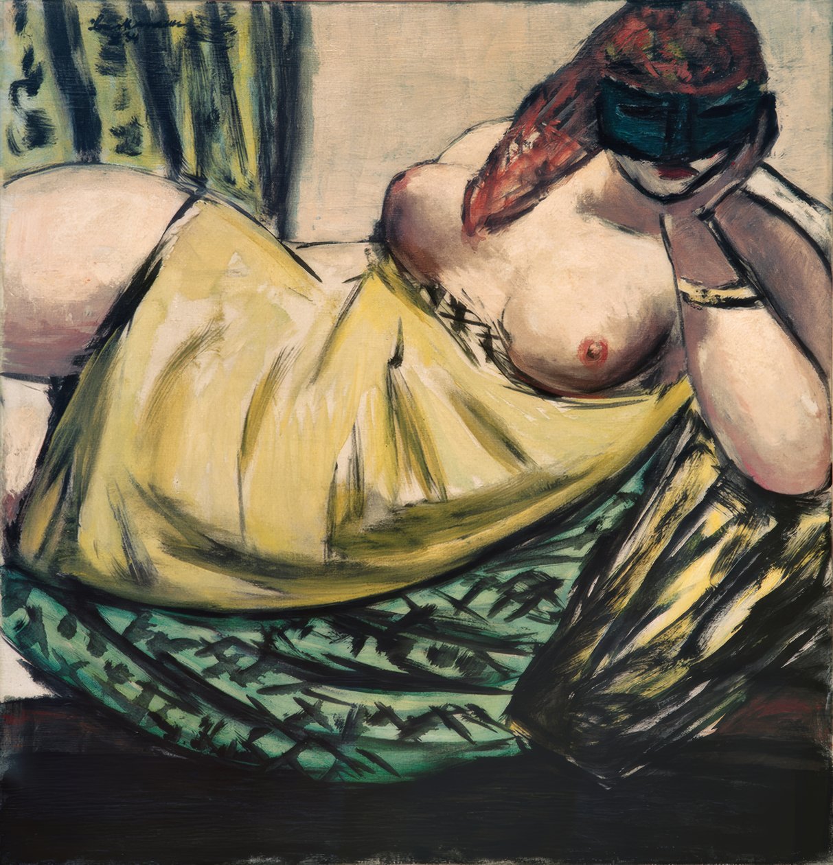 Alfi z maską autorstwa Max Beckmann