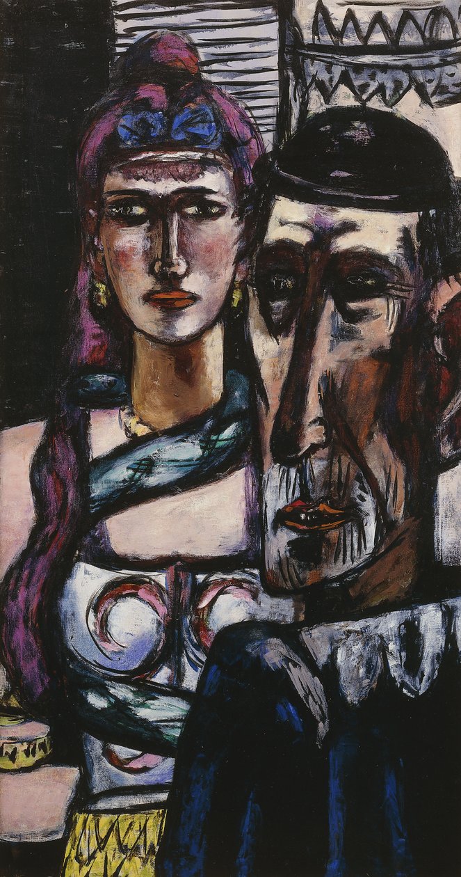 Artyści; Artysta autorstwa Max Beckmann
