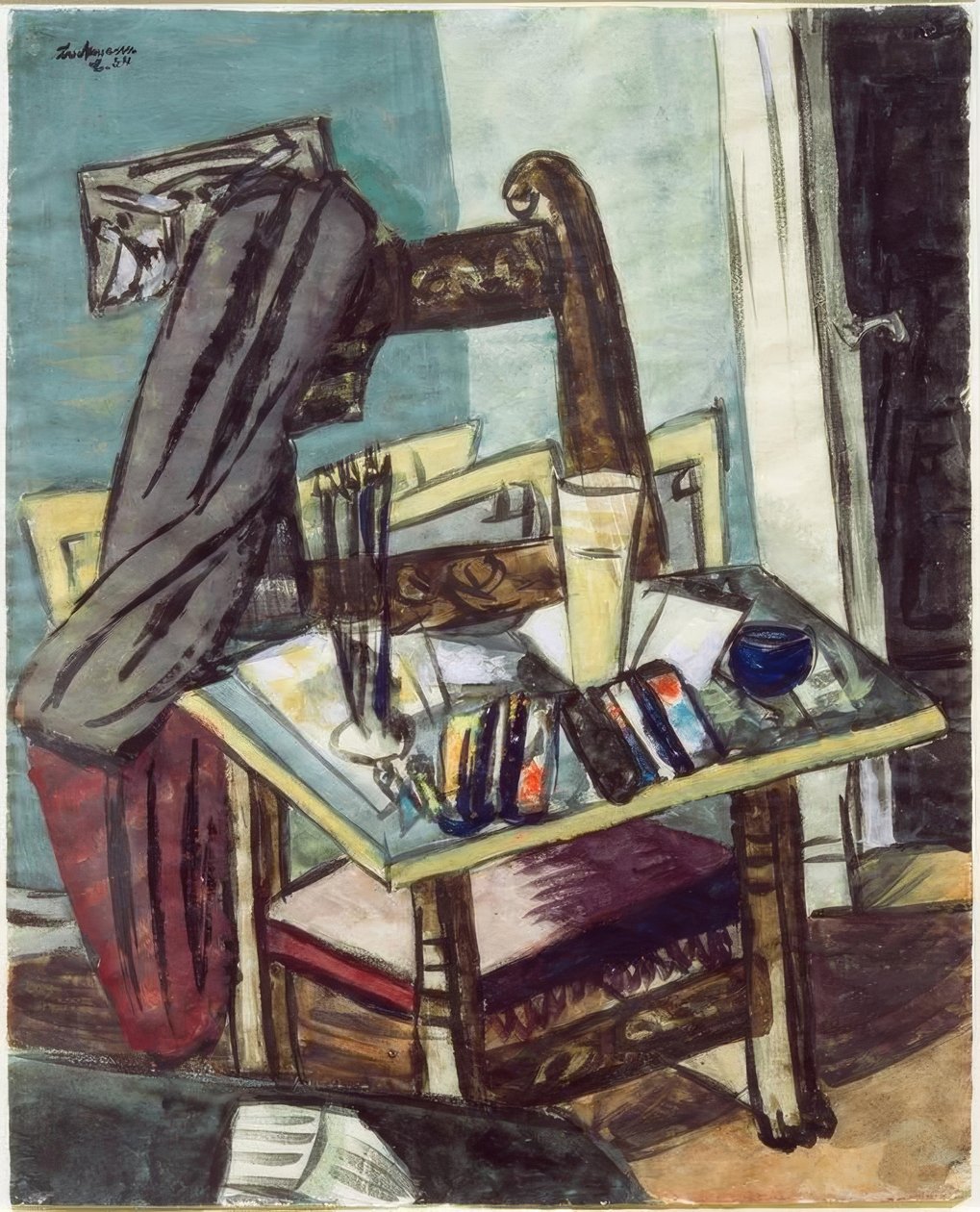 Atelier autorstwa Max Beckmann