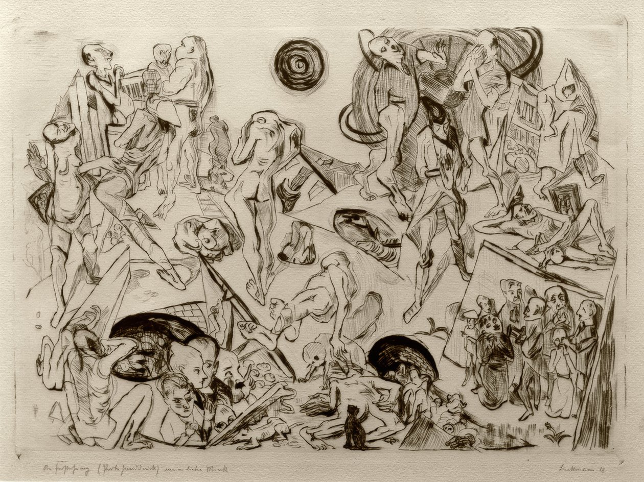 zmartwychwstanie autorstwa Max Beckmann