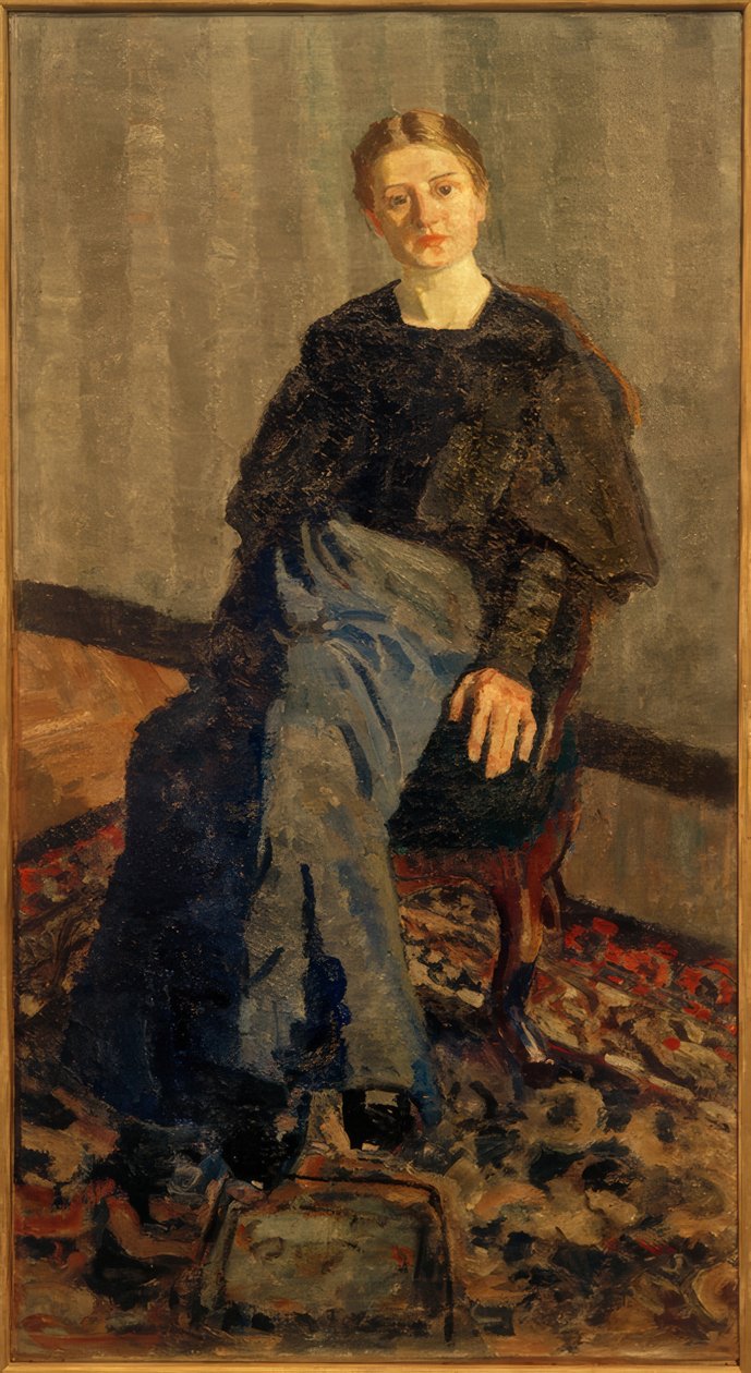 Bildnis Minna Tube autorstwa Max Beckmann