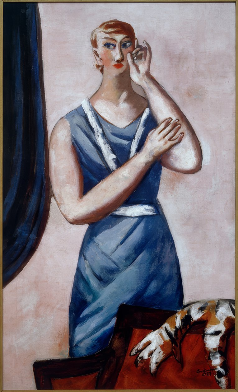 Portret Walentynki Tessier autorstwa Max Beckmann