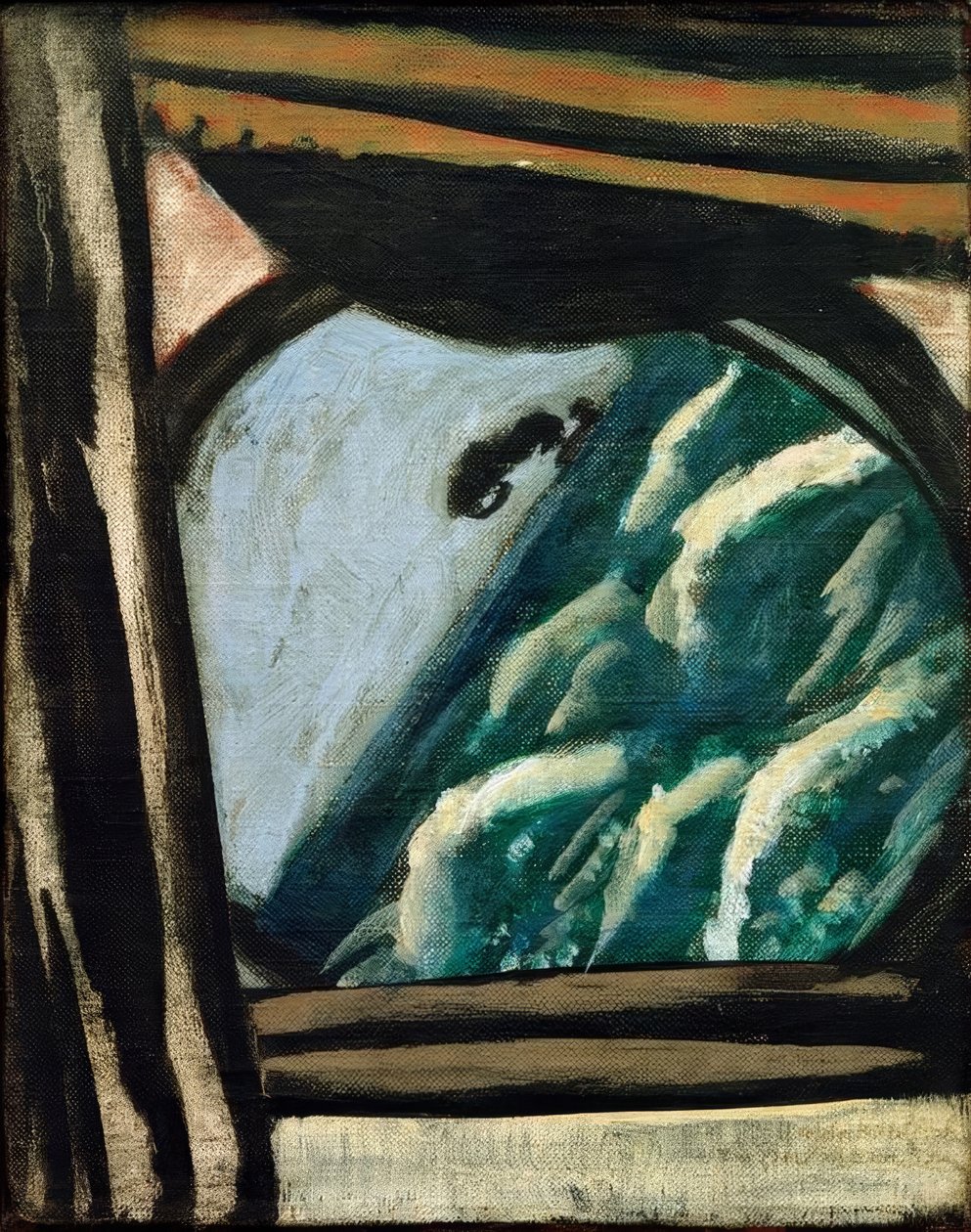 Widok z włazu statku autorstwa Max Beckmann