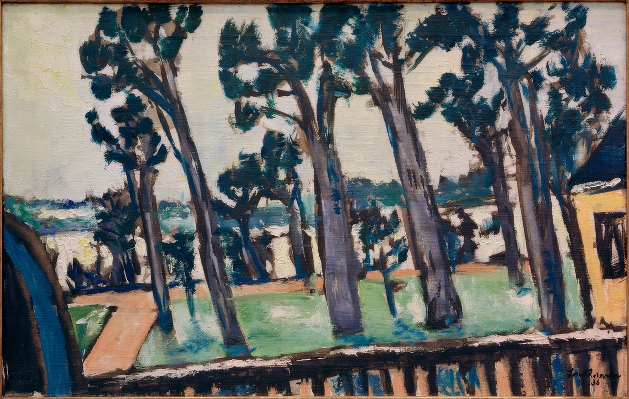 Widok z Rupenhorn na Havel autorstwa Max Beckmann