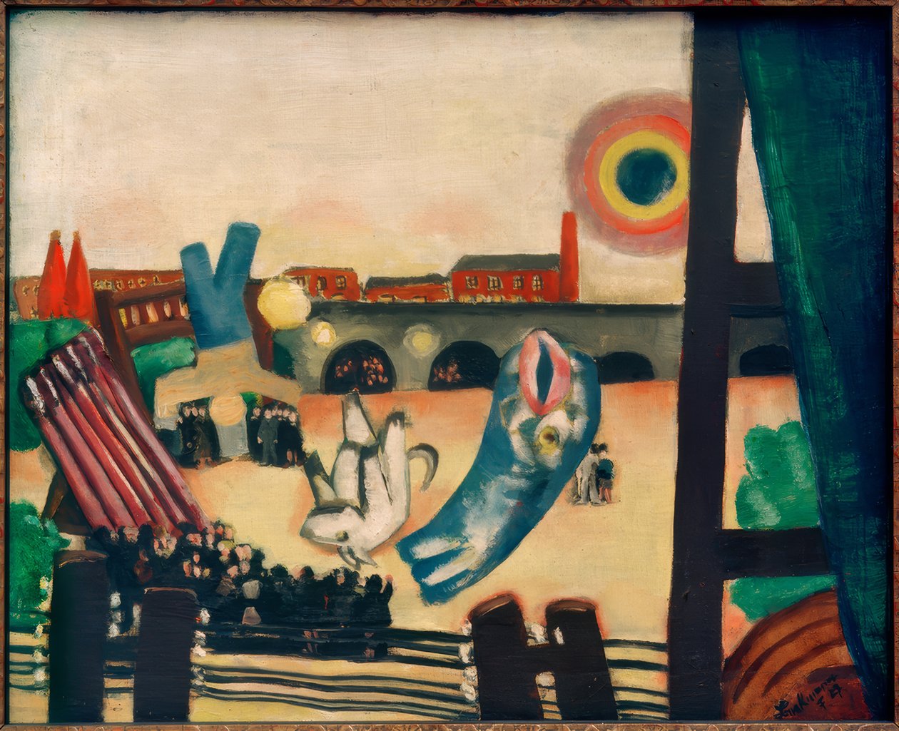 Chińskie fajerwerki autorstwa Max Beckmann
