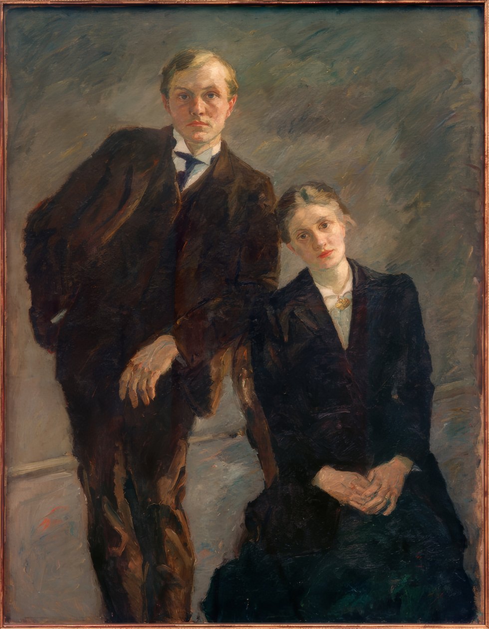 Podwójny portret Maxa Beckmanna i Minny Beckmann-Tube autorstwa Max Beckmann