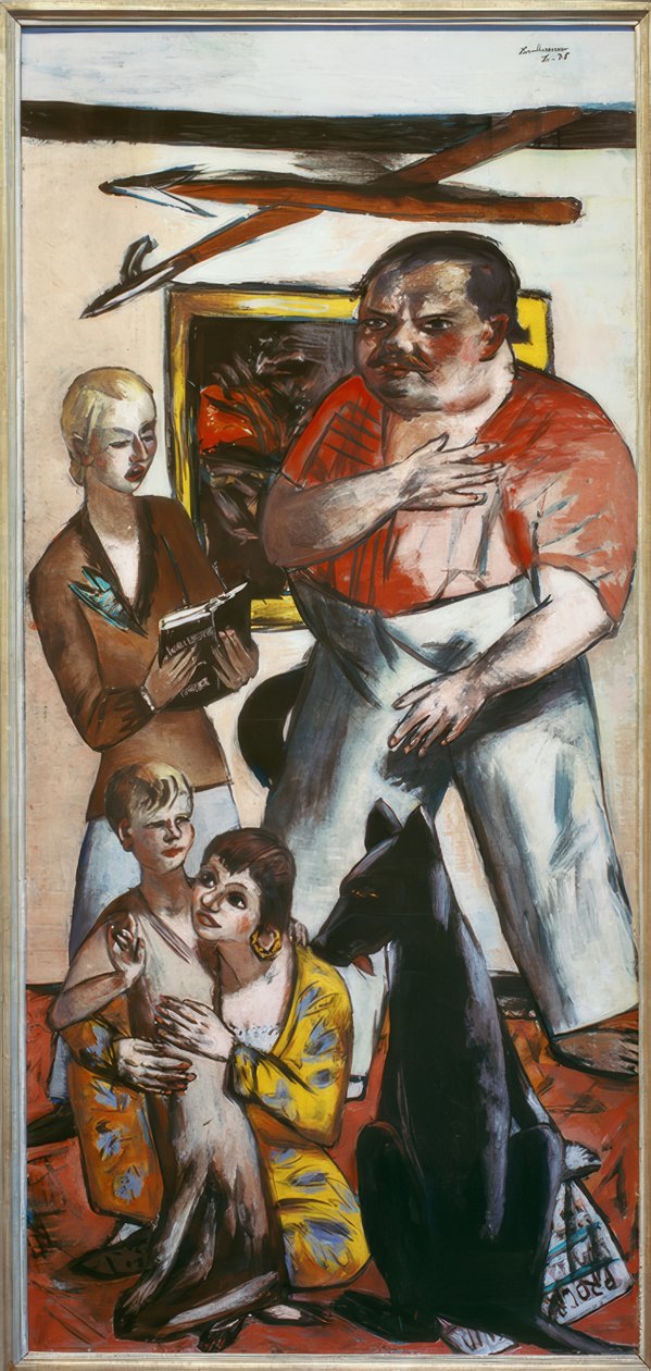 Zdjęcie rodzinne George autorstwa Max Beckmann
