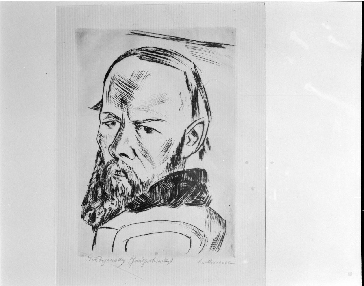 Fiodor Dostojewski Max Beckmann autorstwa Max Beckmann