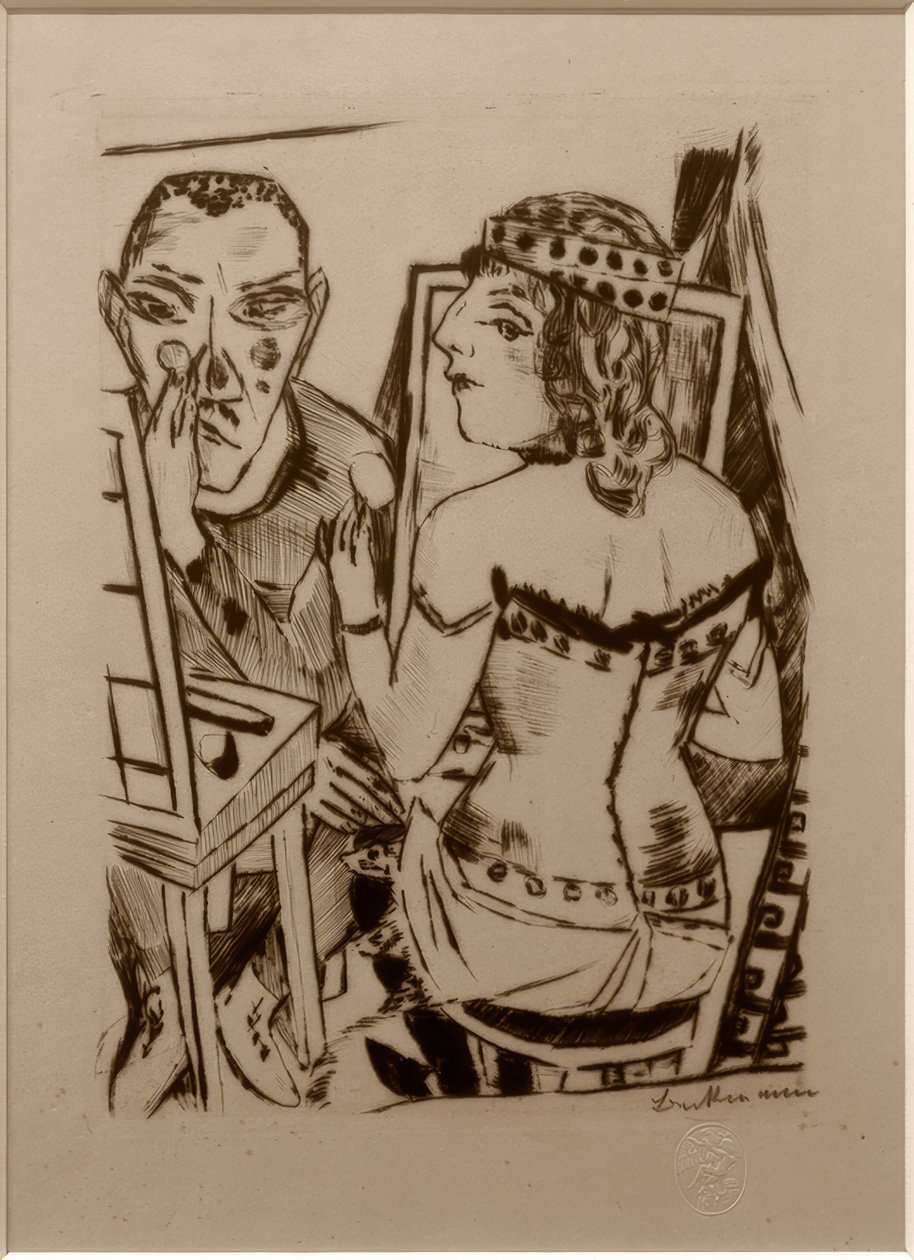 Gaderobe autorstwa Max Beckmann