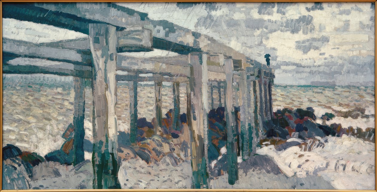 Duża scena autorstwa Max Beckmann