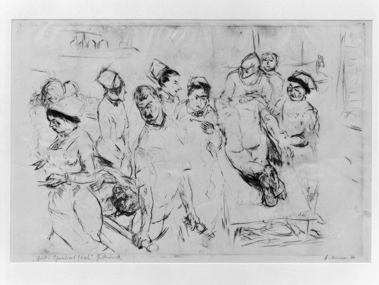 Główna operacja autorstwa Max Beckmann