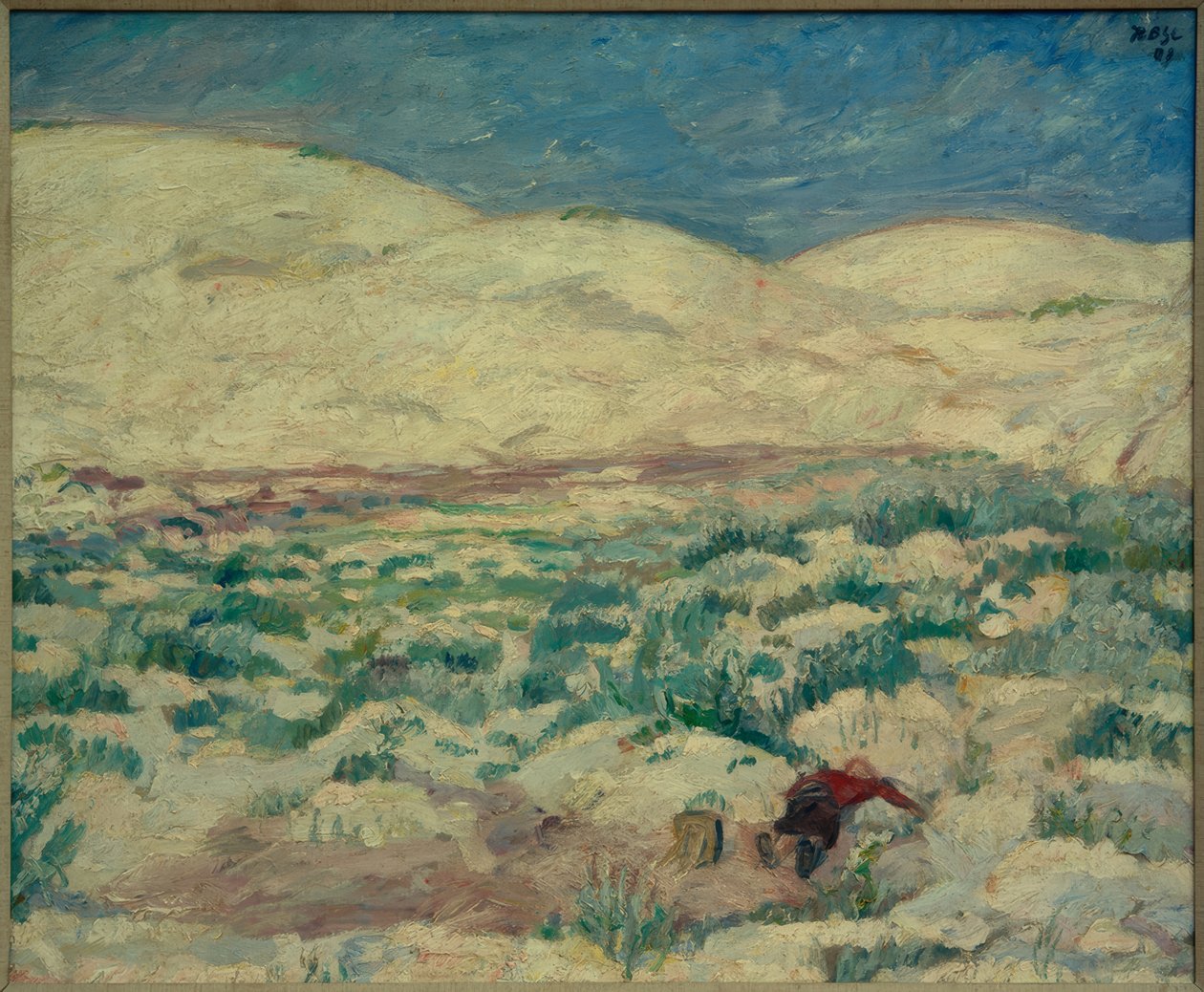 Na ruchomych wydmach autorstwa Max Beckmann