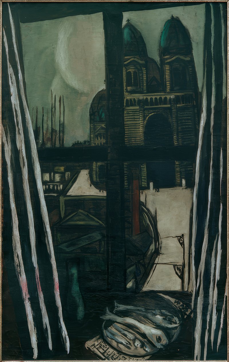Kościół w Marsylii autorstwa Max Beckmann