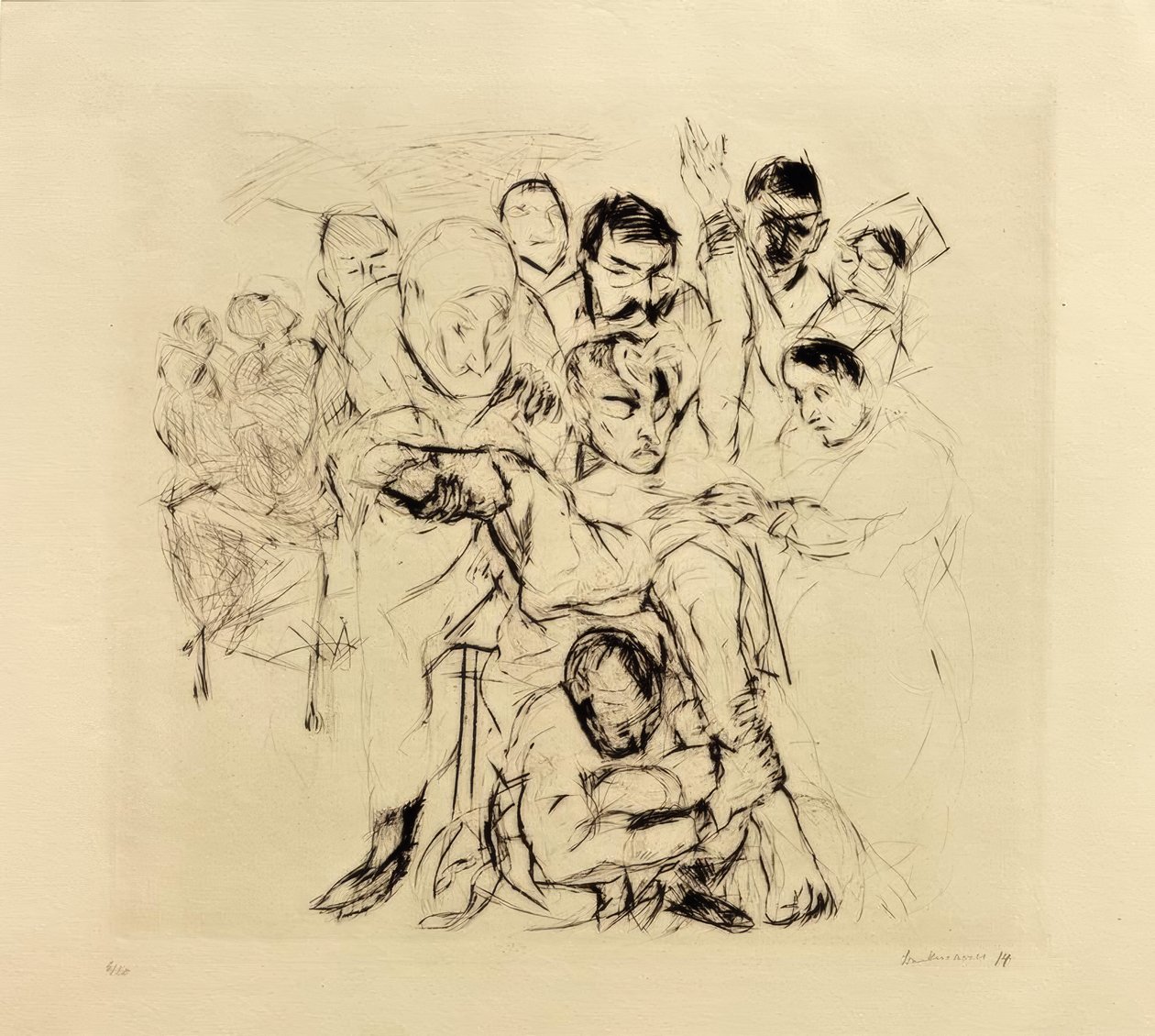 Drobne zabiegi chirurgiczne autorstwa Max Beckmann