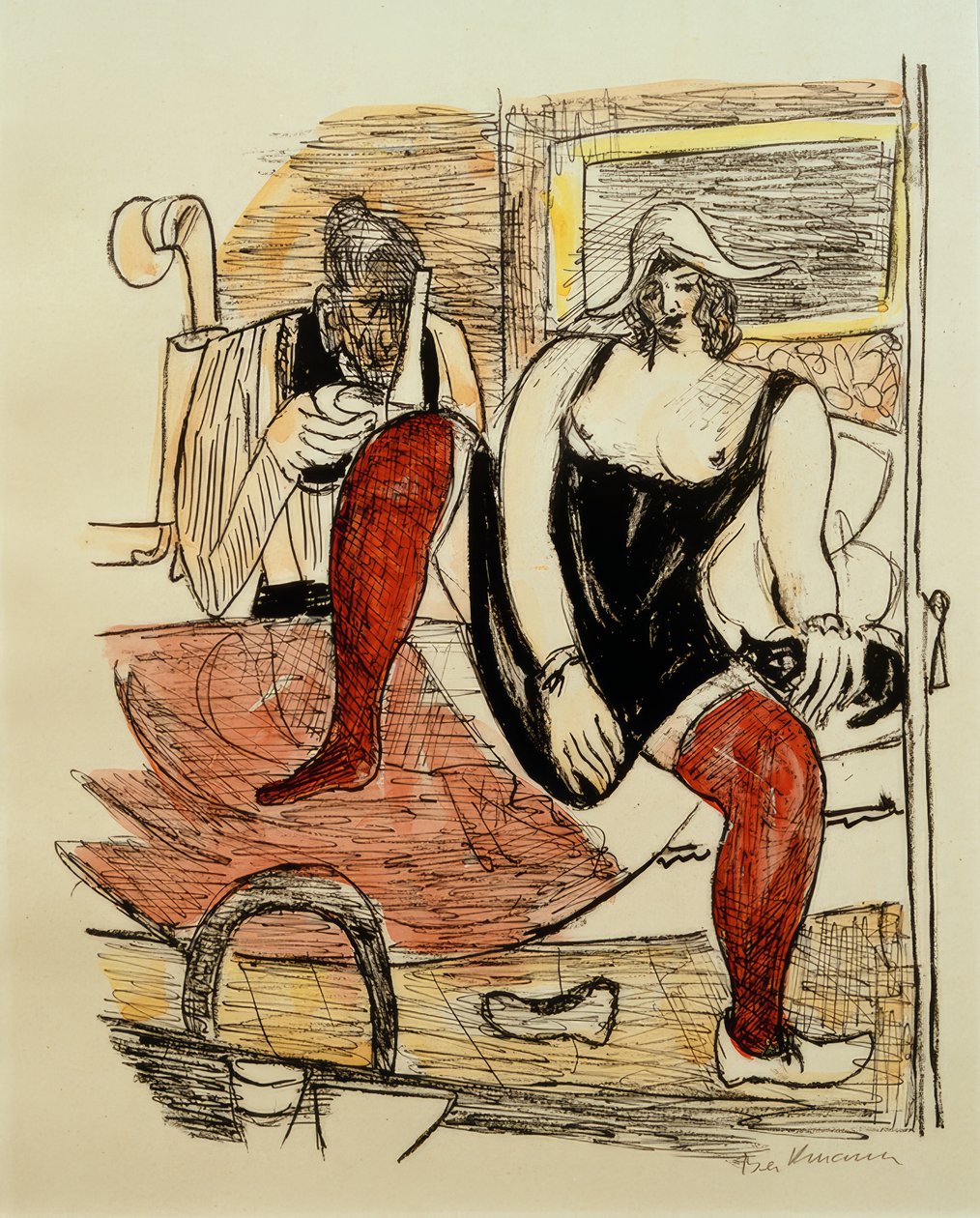 MORNING (The Morning) autorstwa Max Beckmann