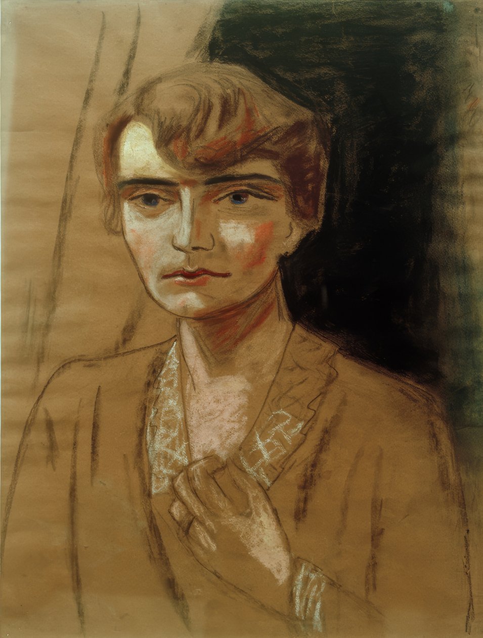 Portret Naïla autorstwa Max Beckmann