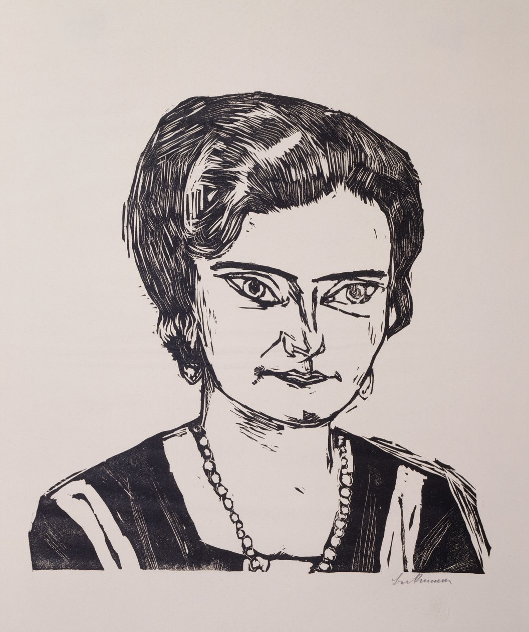 Portret pani HM (Naila) autorstwa Max Beckmann