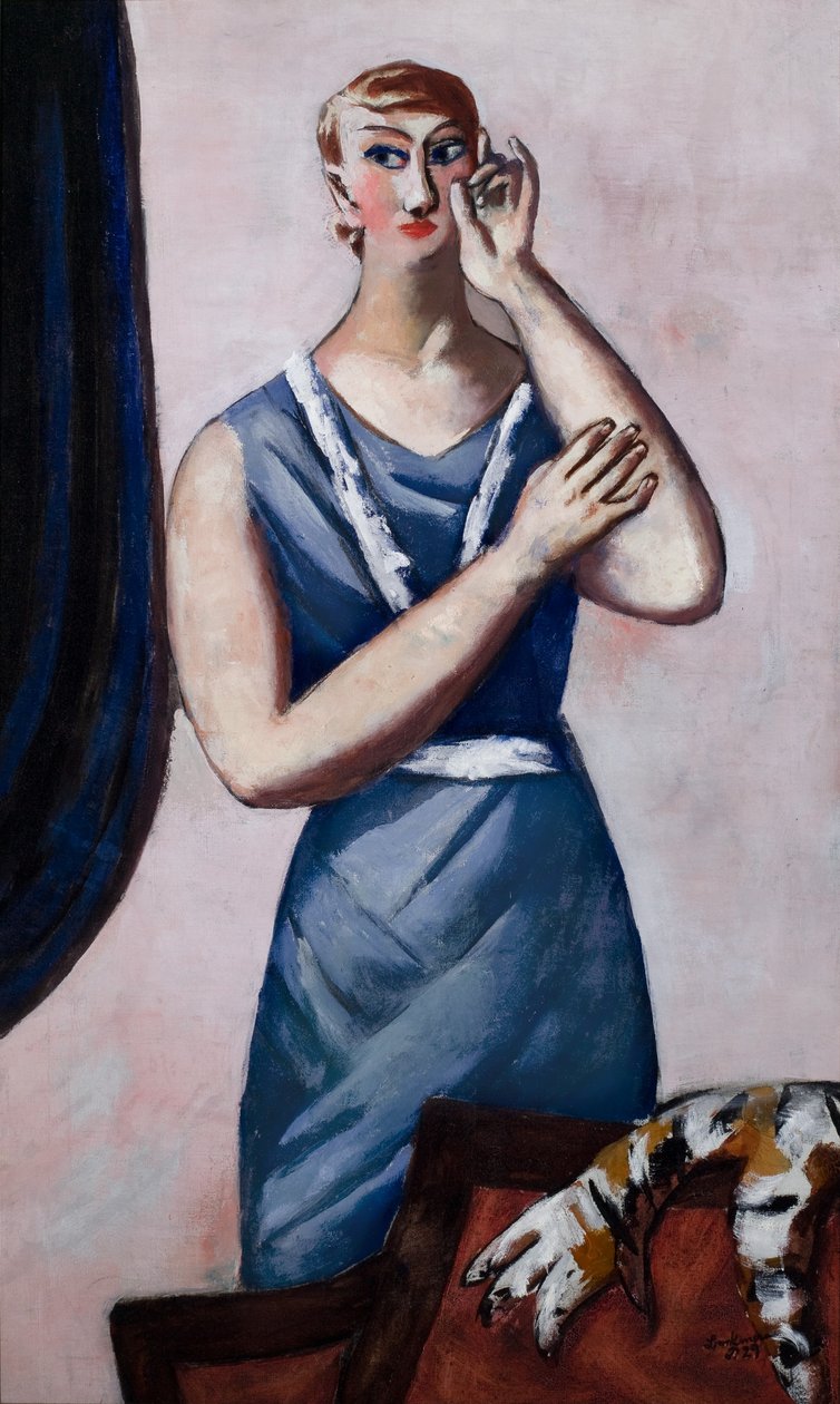 Portret Valentine Tessier autorstwa Max Beckmann