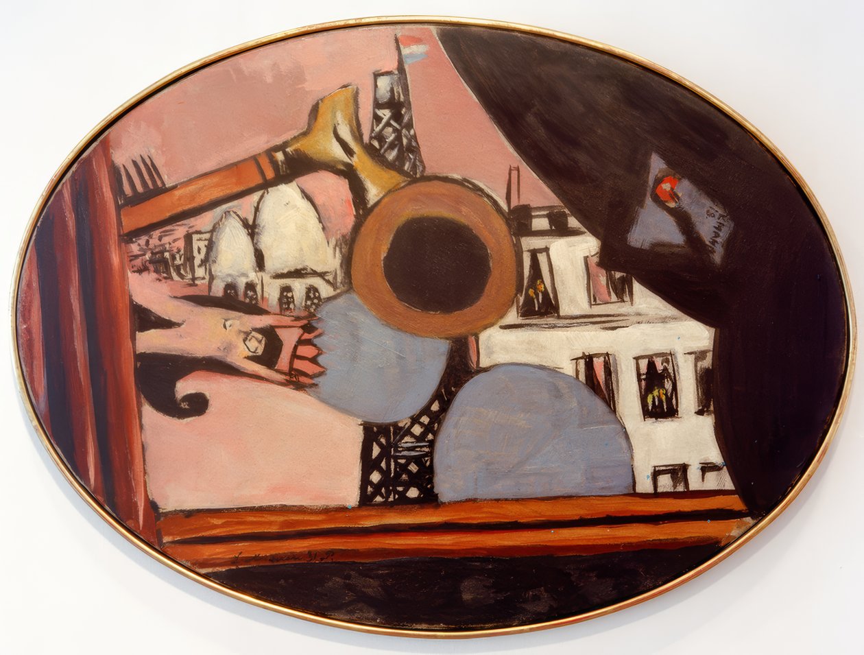 Sen o Paryżu Colette, Eiffelturm autorstwa Max Beckmann