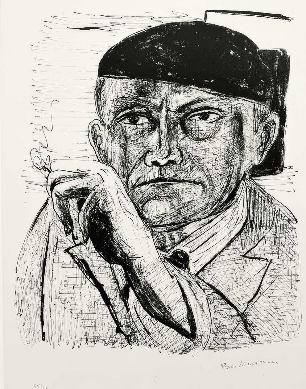 Autoportret autorstwa Max Beckmann
