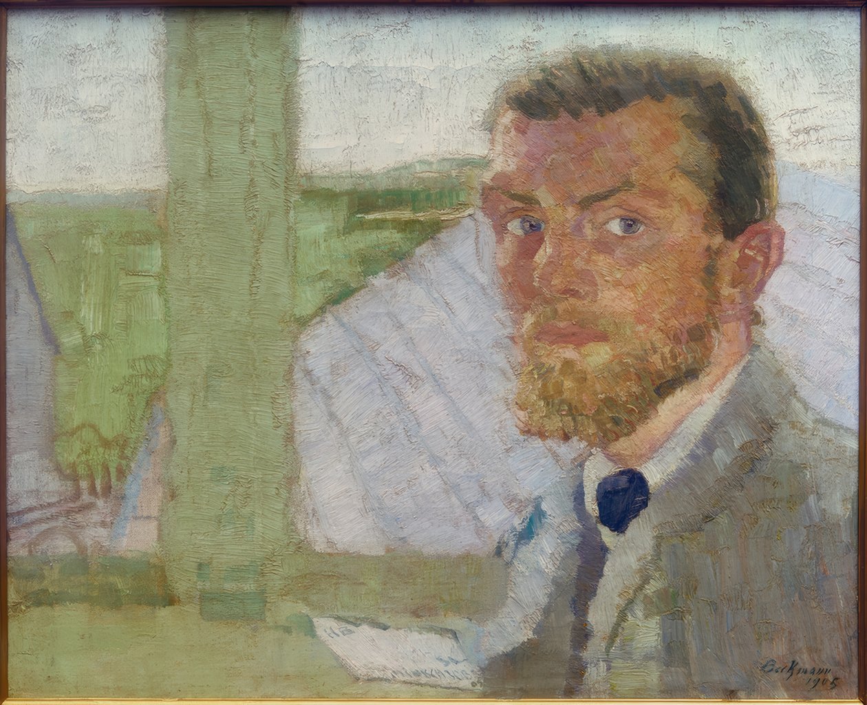 Autoportret autorstwa Max Beckmann