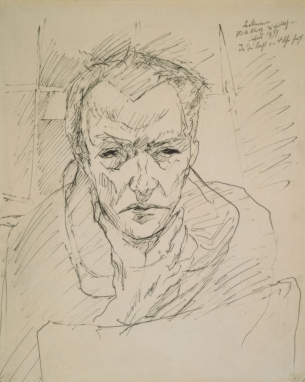 Autoportret autorstwa Max Beckmann