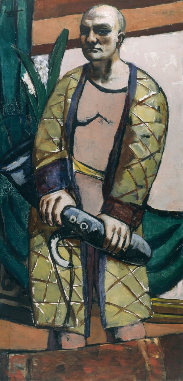 Autoportret z saksofonem autorstwa Max Beckmann