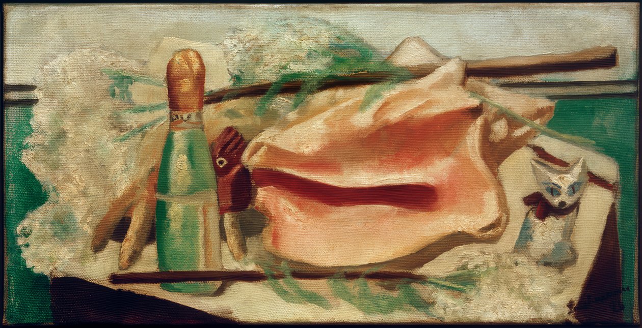 Martwa natura z różową muszlą autorstwa Max Beckmann