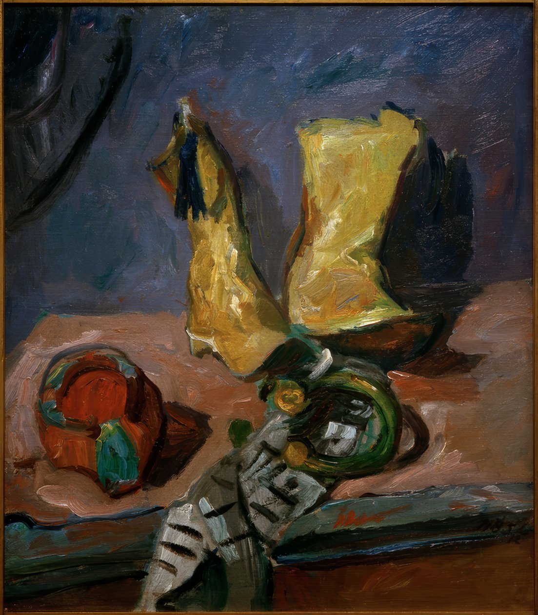 Martwa natura z żółtymi butami autorstwa Max Beckmann
