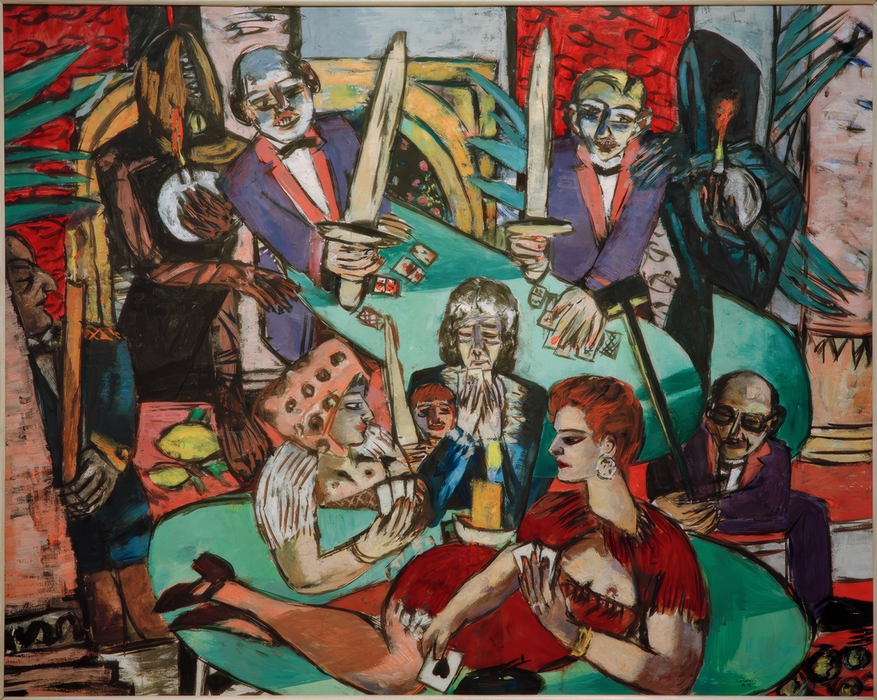 Marzenie o Monte Carlo autorstwa Max Beckmann