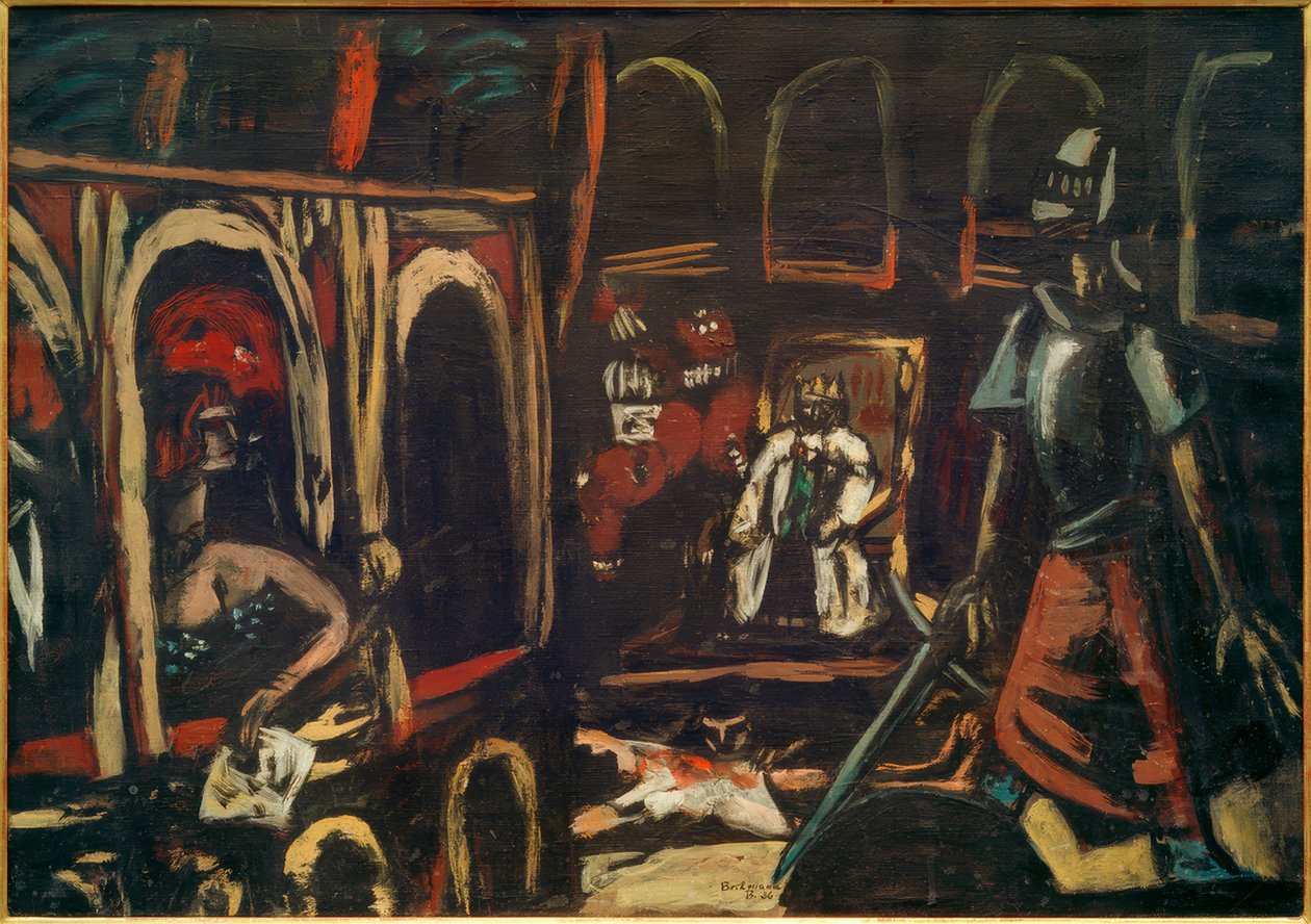 Teatr Snów autorstwa Max Beckmann