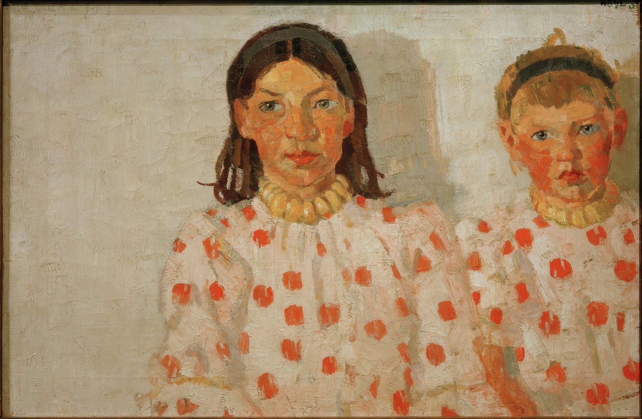 Dwie dziewczyny z Jutlandii autorstwa Max Beckmann
