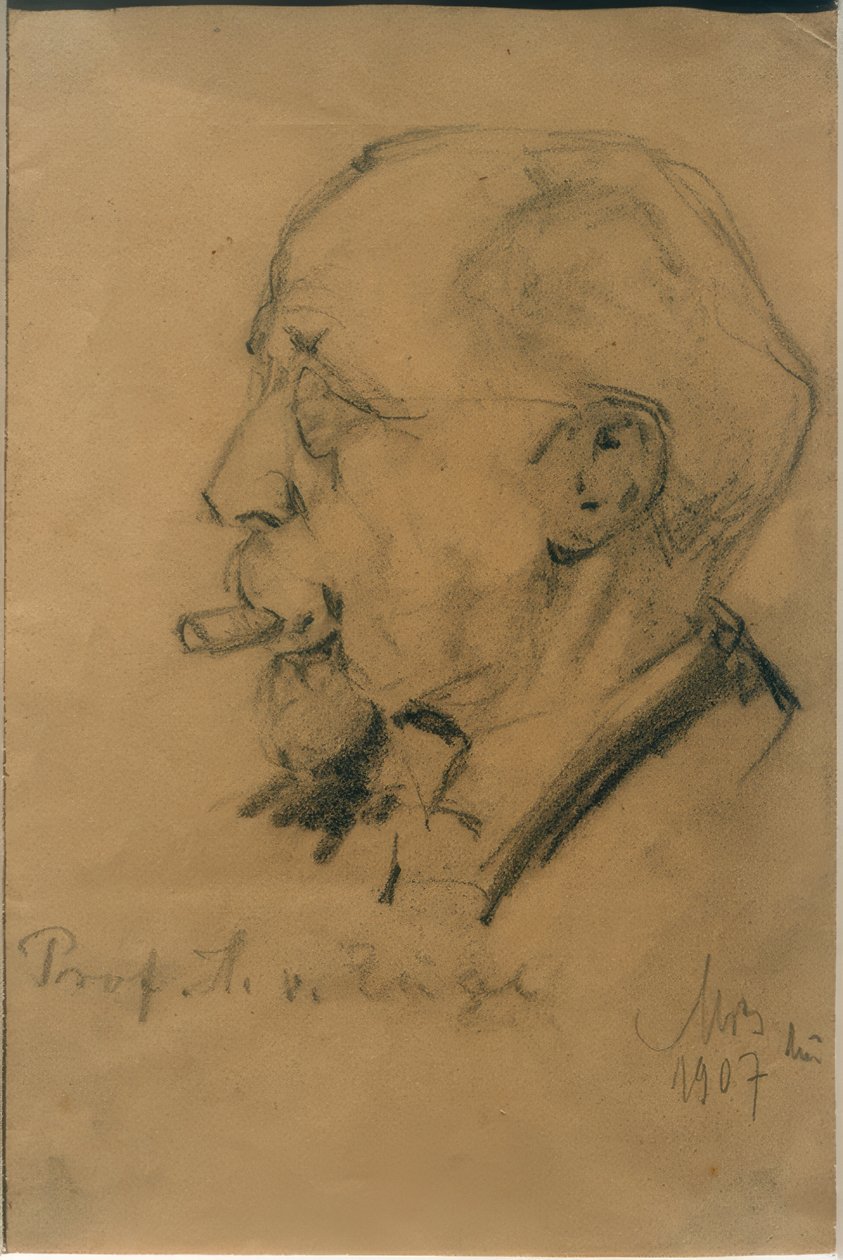 Portret Heinricha von Rein autorstwa Max Bergmann