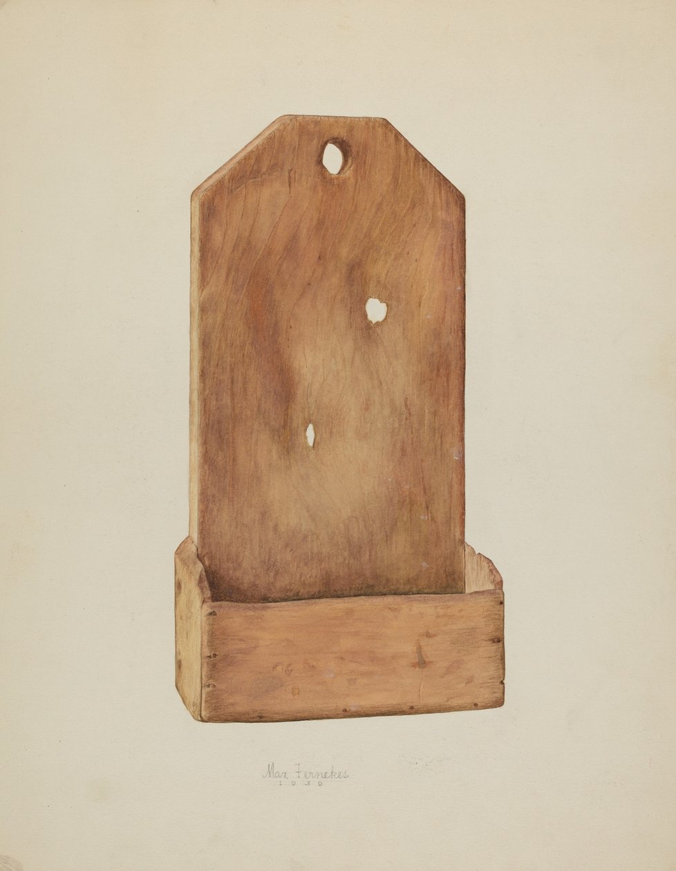 Deska do szorowania, 1939. autorstwa Max Fernekes