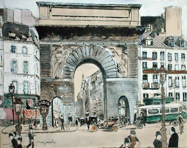 Porte St.Denis autorstwa Max Jacob