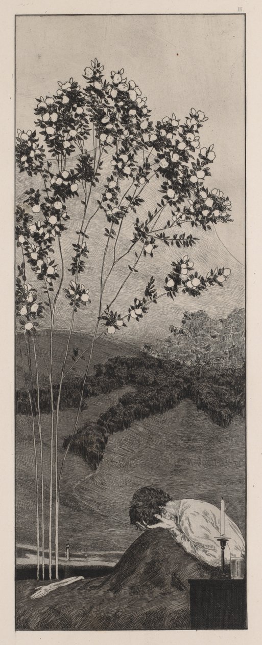 Rękawiczka: pragnienia, 1880. autorstwa Max Klinger