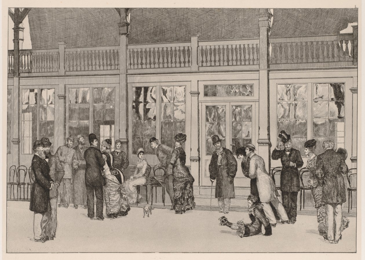 Rękawiczka: lokalizacja, 1880. autorstwa Max Klinger