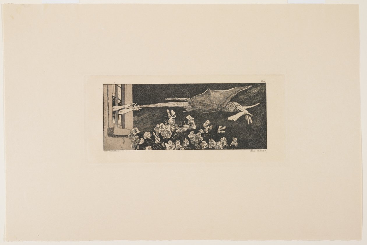 Uprowadzenie, 1881 autorstwa Max Klinger