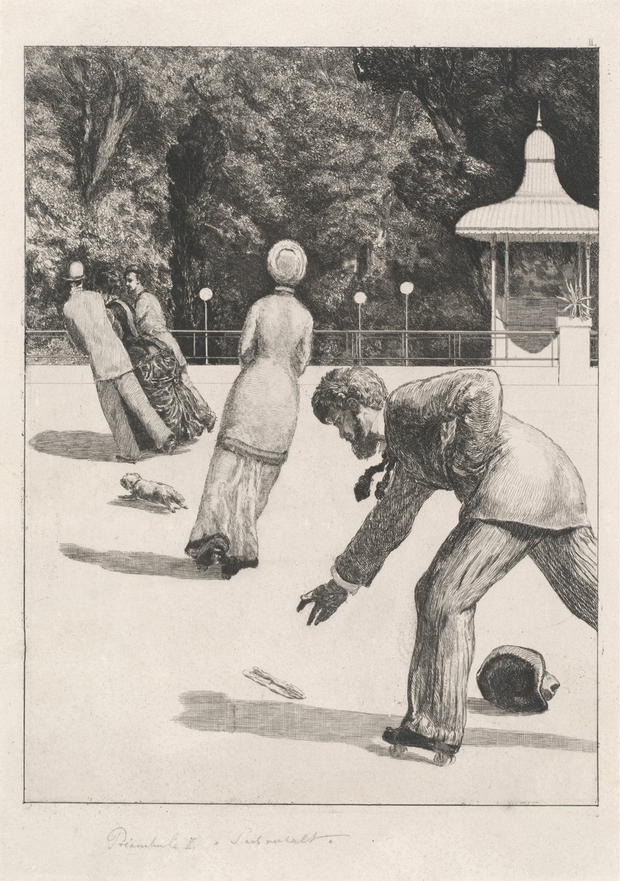 akcja autorstwa Max Klinger
