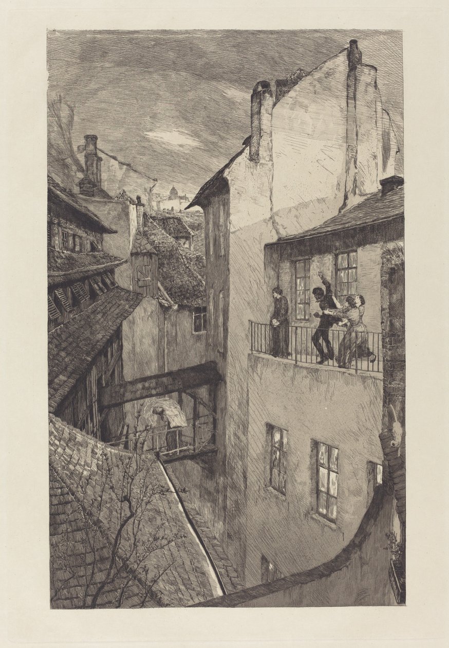 Matka I Matka I, 1883. autorstwa Max Klinger