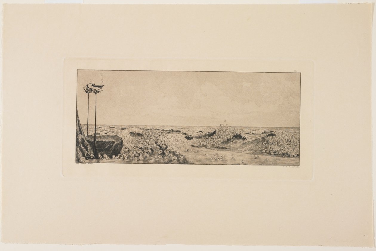 Hołd, 1881 autorstwa Max Klinger